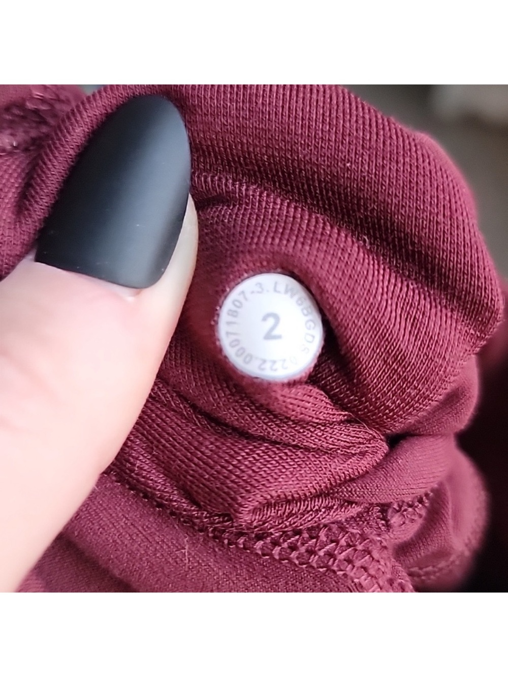 Lululemon Align Crop 19” Deep Rouge - Picture 7 of 7
